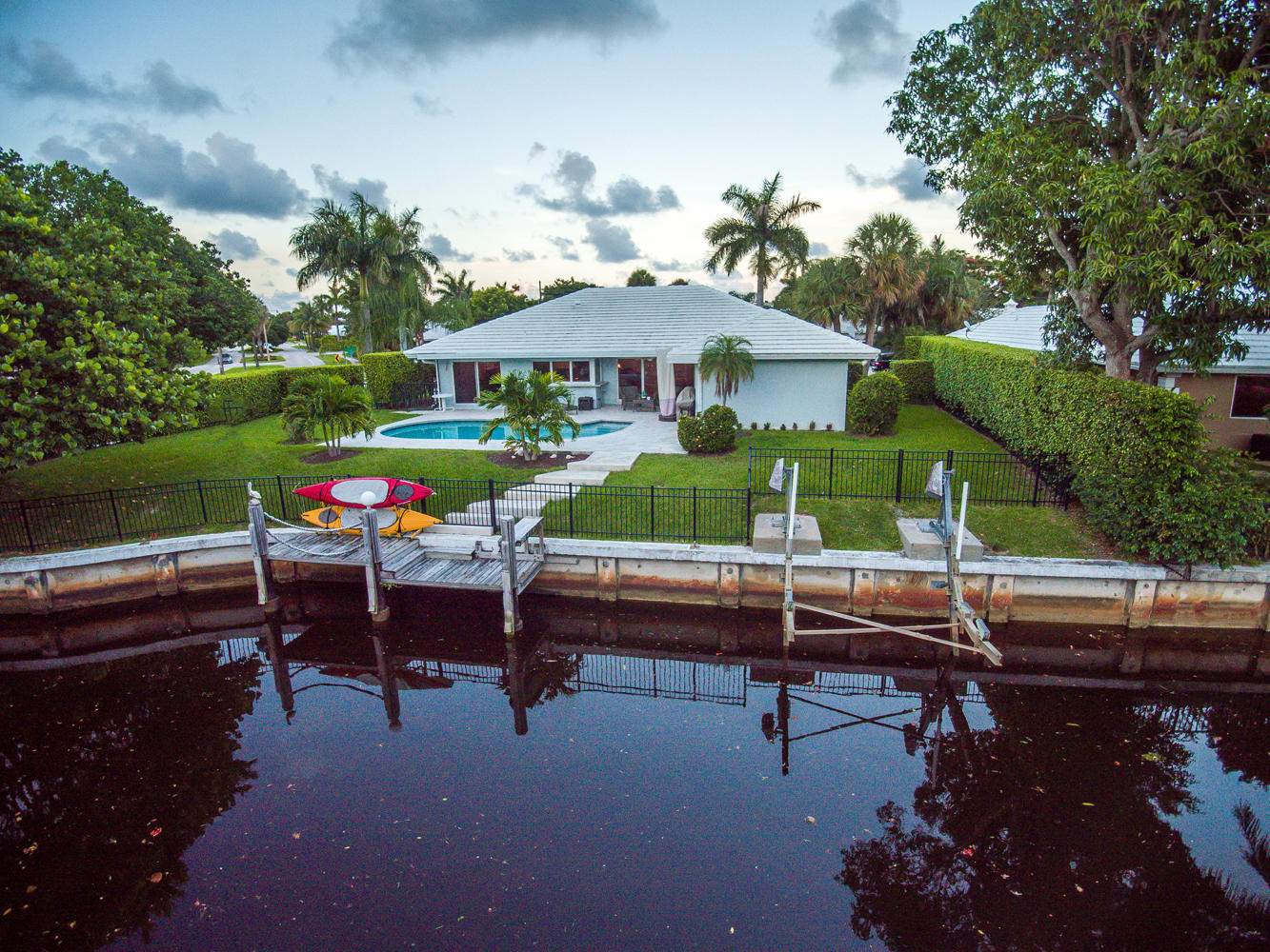 1295 Sycamore Terrace Boca Raton, FL 33486 - Photo 31 of 32 Canal View