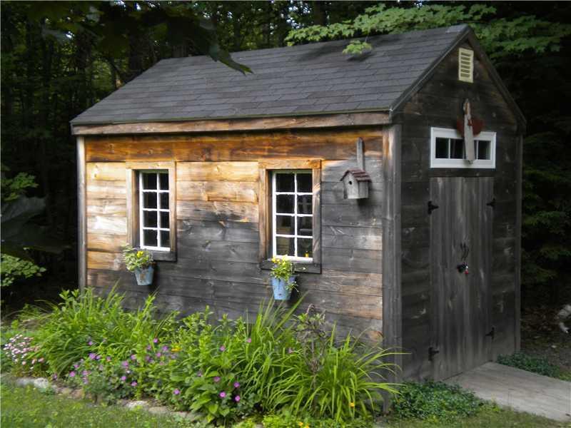 167 Roberts Ridge Road Waterboro, ME 04030 - Photo 12 of 14 Yard/Garden. Country garden shed for...