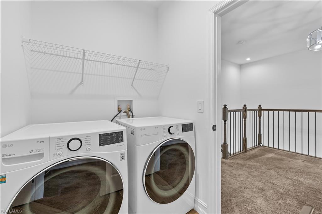 7548 Carnegie Way Naples, FL 34119 - Photo 18 of 20 Laundry room upstaris