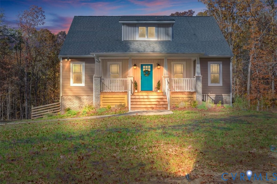 2715 Ballsville Road Powhatan, VA 23139 - Photo 7 of 30 View of front of property with covered porch, a la