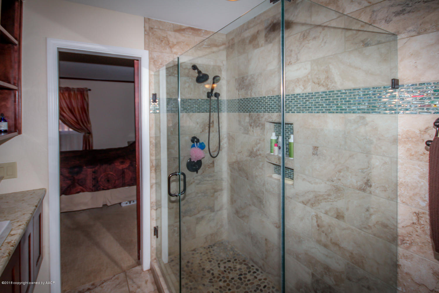 5021 Arden Road Amarillo, TX 79110 - Photo 18 of 38 Master Bath Shower
