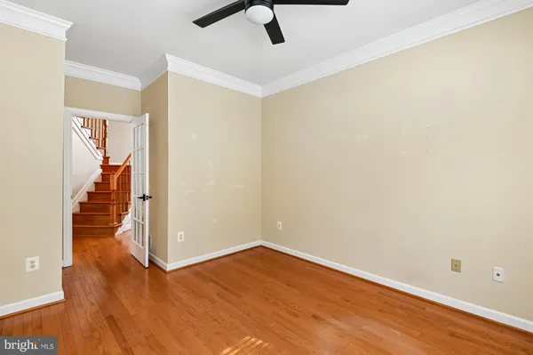 wooden floor in an empty room
