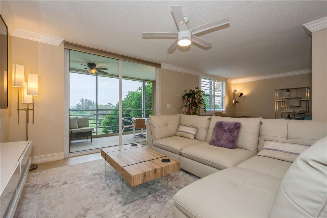 6000 Northwest 2nd Avenue, Unit 437 Boca Raton, FL 33487 - Photo 8 of 22 Living Area with Garden View