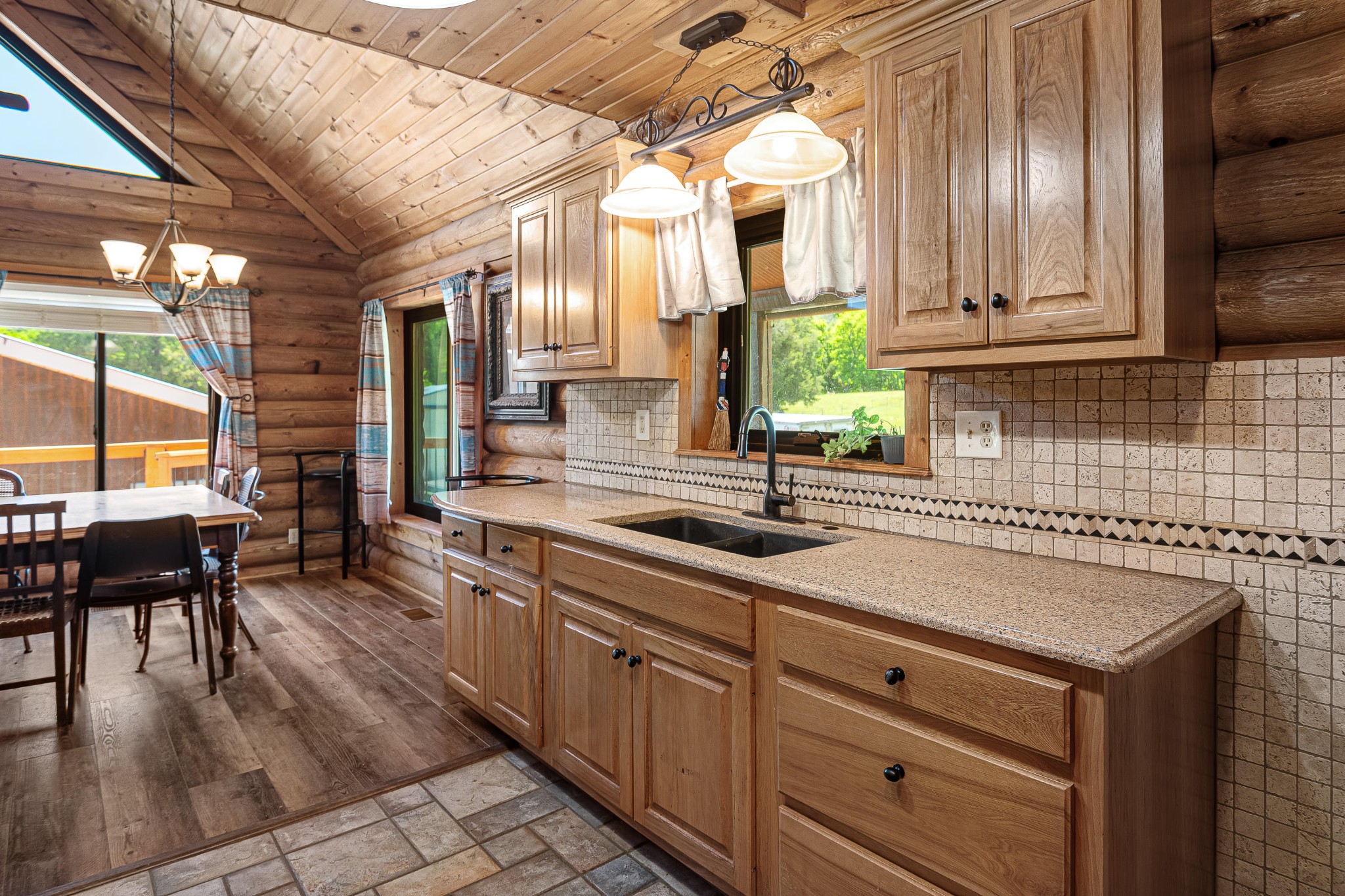 642 Beach Bottom Road Watertown, TN 37184 - Photo 11 of 48 a kitchen with sink and cabinets