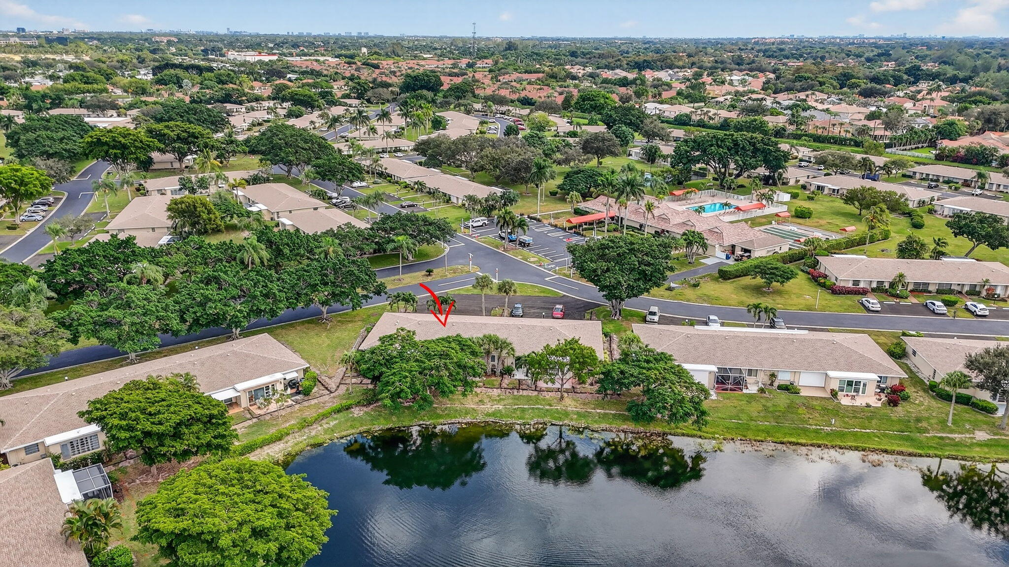 8747 Warwick Drive Boca Raton, FL 33433 - Photo 29 of 38 Aerial View