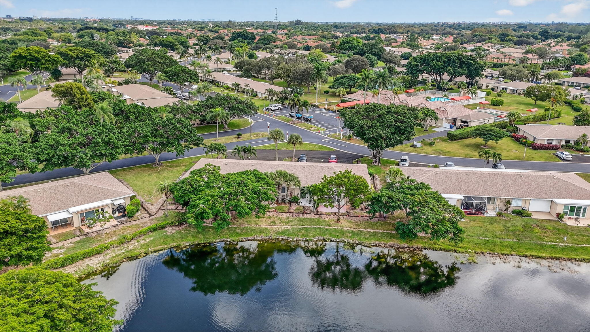 8747 Warwick Drive Boca Raton, FL 33433 - Photo 32 of 38 Aerial View