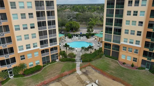 a view of front a building and a yard