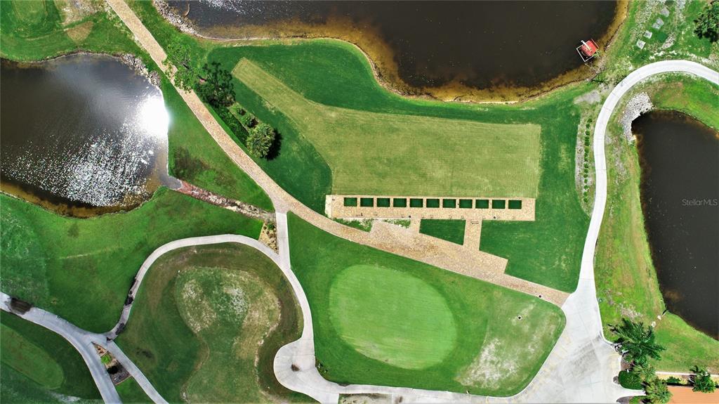 2090 Matecumbe Key Road, Unit 1308 Punta Gorda, FL 33955 - Photo 27 of 29 an aerial view of a swimming pool