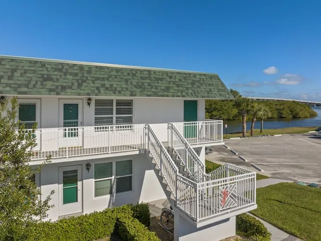 a front view of a house with balcony