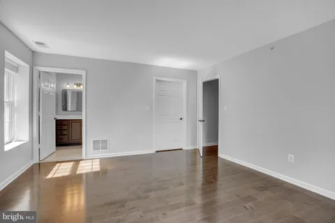 wooden floor in an empty room
