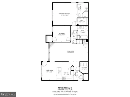 a picture of a room with a white wall and a picture