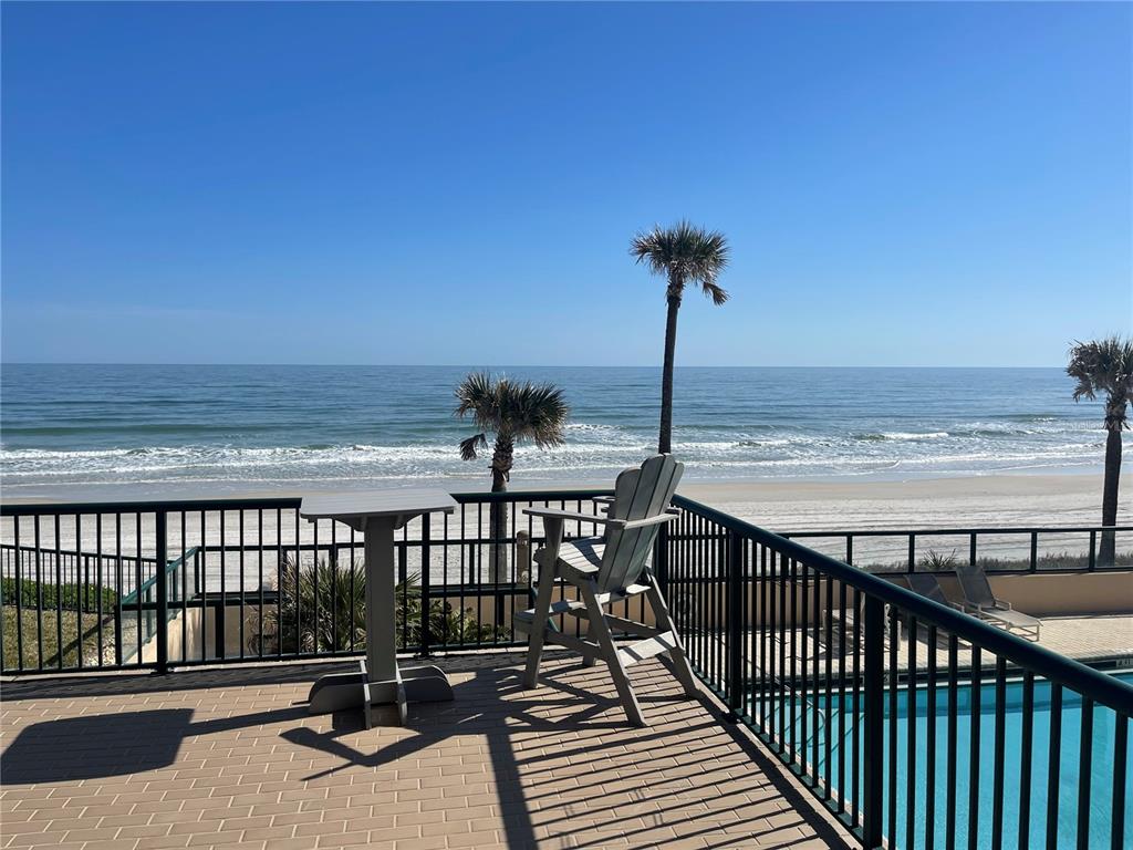 4651 South Atlantic Avenue, Unit 9105 Ponce Inlet, FL 32127 - Photo 2 of 20 a view of a balcony with lake view