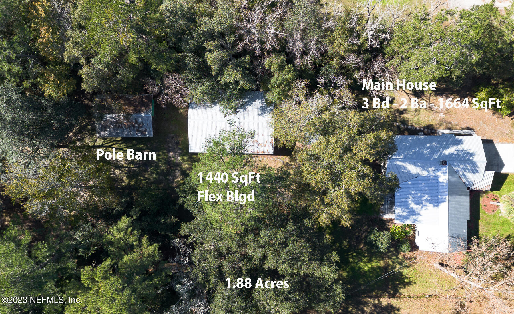 2547 Quail Roost Road Middleburg, FL 32068 - Photo 43 of 46 Ext Lot Overhead
