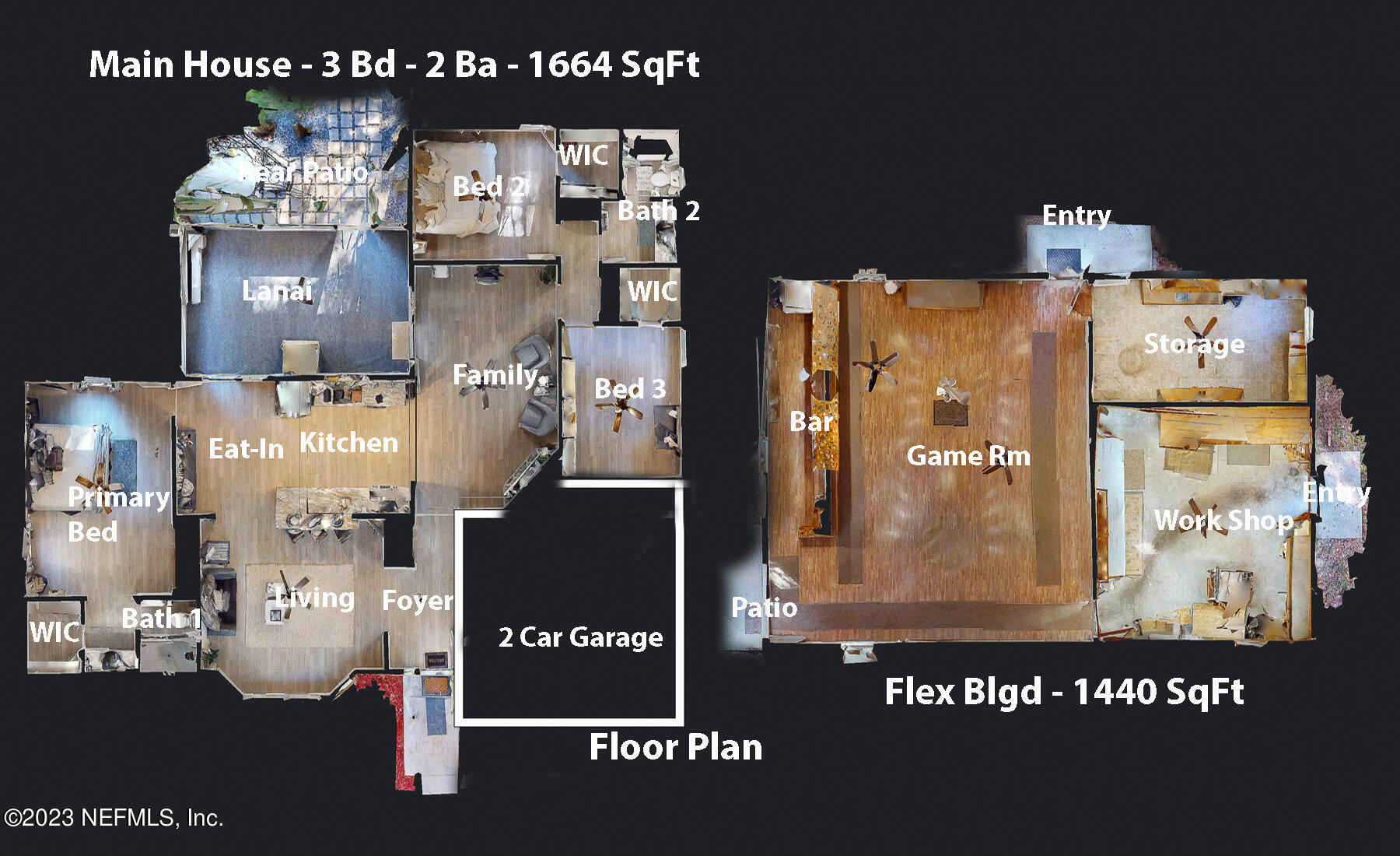 2547 Quail Roost Road Middleburg, FL 32068 - Photo 46 of 46 Floor Plan