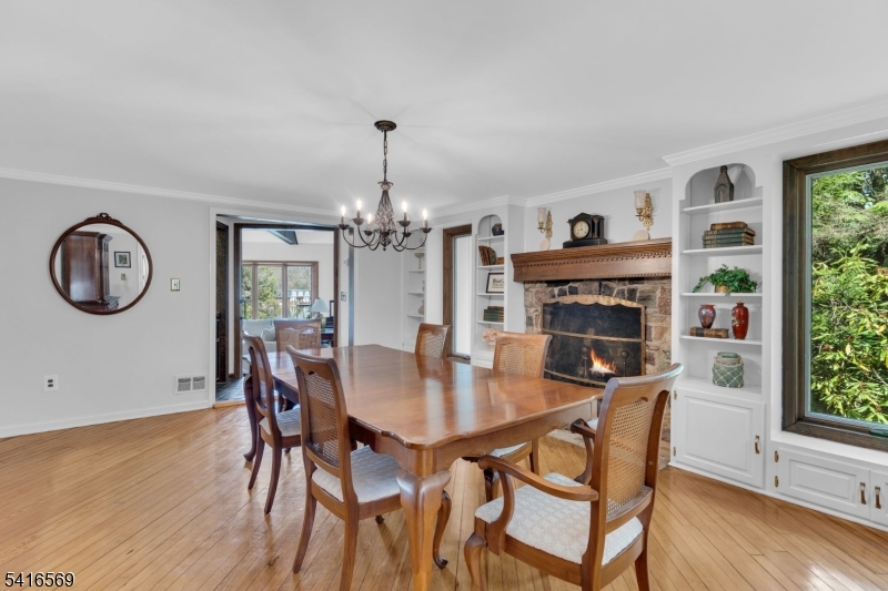 149 Lake End Road Newfoundland, NJ 07435 - Photo 12 of 49 a view of a dining room with furniture window and wooden floor