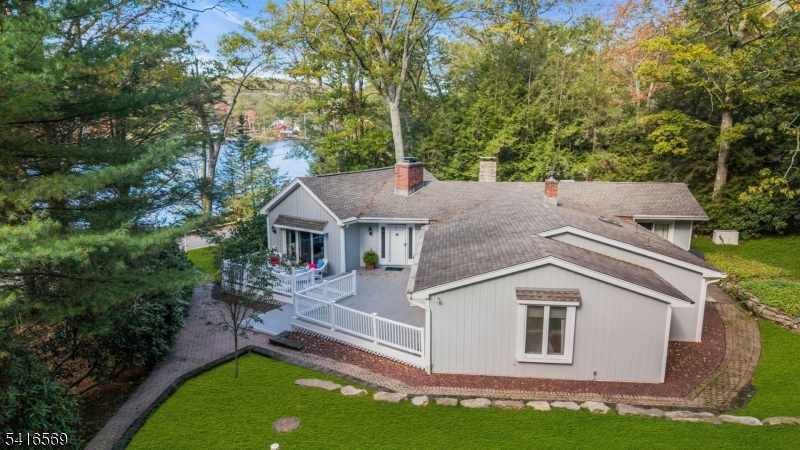 149 Lake End Road Newfoundland, NJ 07435 - Photo 2 of 49 aerial view of a house with a yard