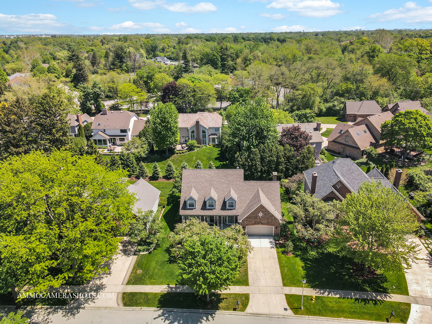 1161 Midwest Lane Wheaton, IL 60189 - Photo 34 of 45 an aerial view of multiple house