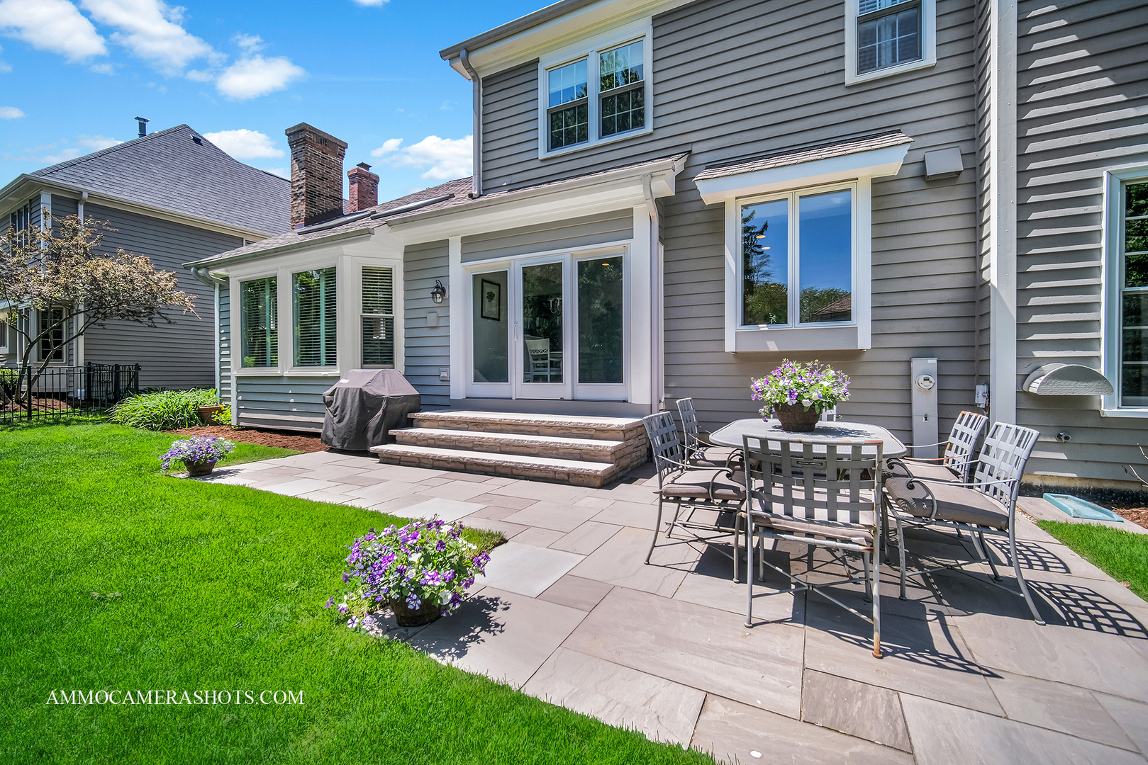 1161 Midwest Lane Wheaton, IL 60189 - Photo 39 of 45 a house view with a seating space and garden