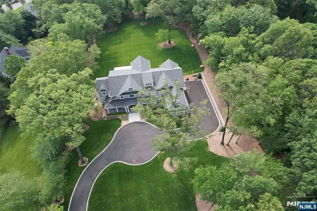 a view of a backyard with a garden