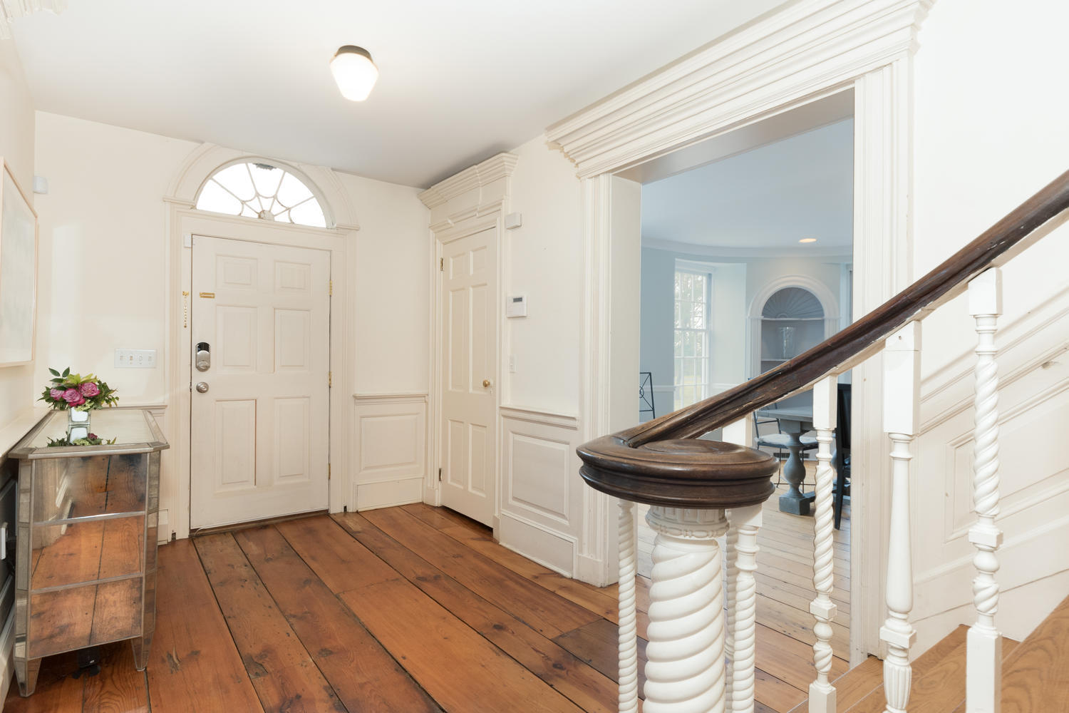 108 Long Neck Point Road Darien, CT 06820 - Photo 5 of 39 a view of entryway with wooden floor