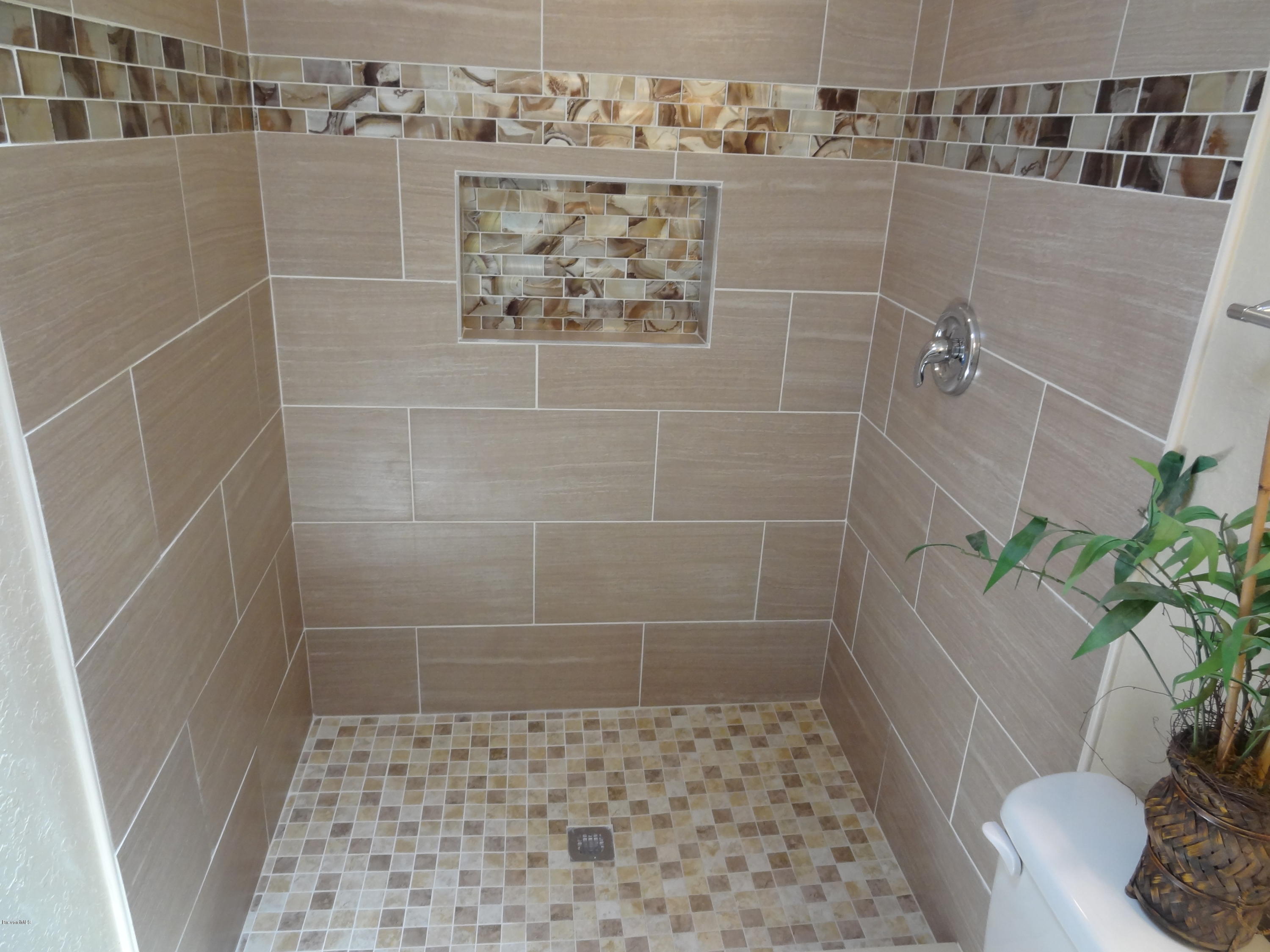2272 Laden Road Melbourne, FL 32935 - Photo 19 of 39 Shower in Second Master Bathroom