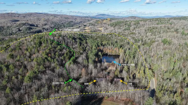 $229,900 | 50 Cheney 4-Corner Road, Newbury, VT 05040