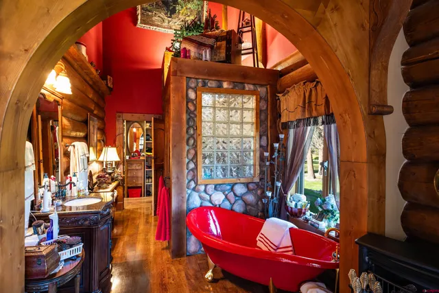 a outdoor living space with patio