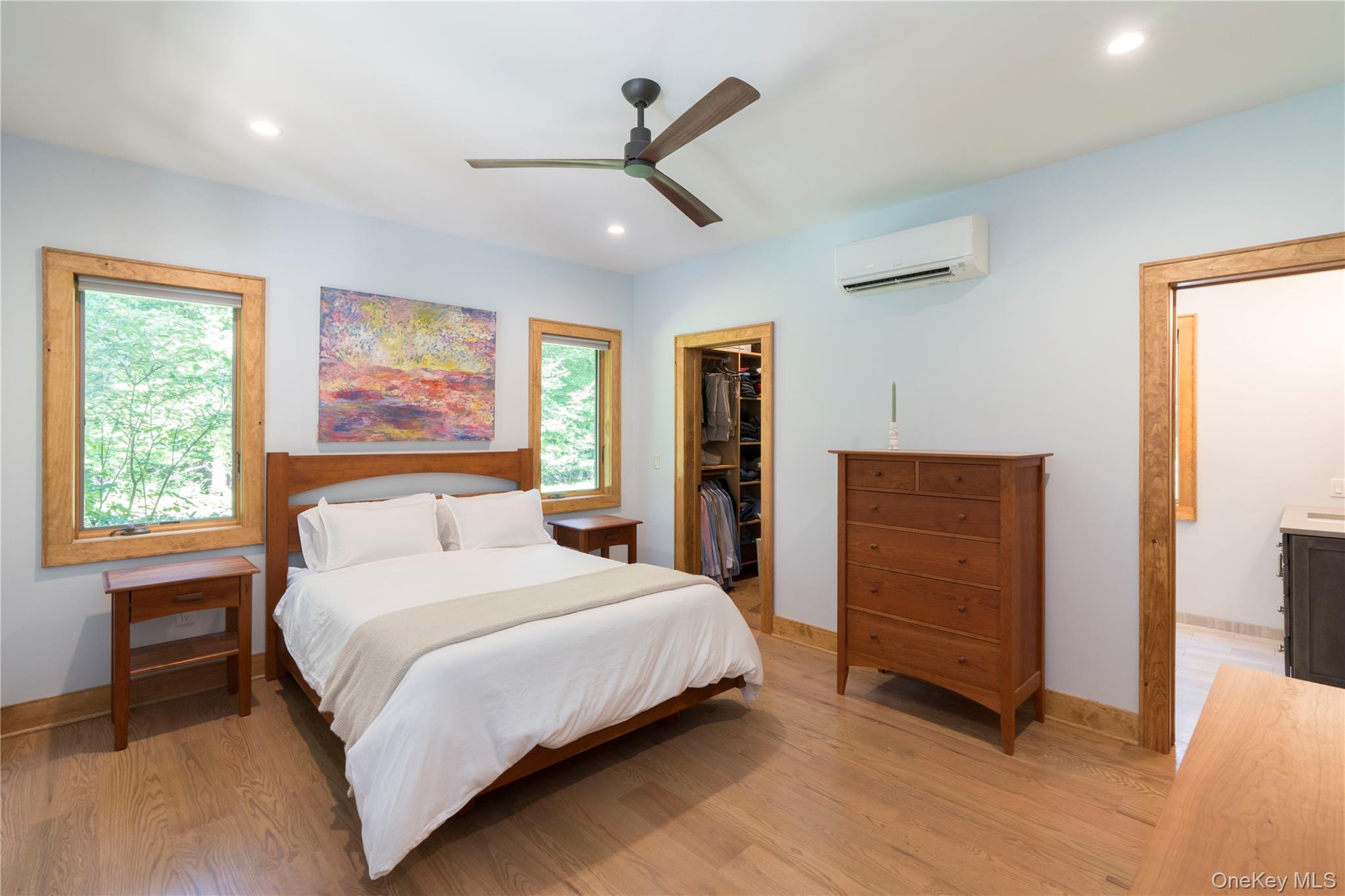105 Iron Mountain Road Warwick, NY 10990 - Photo 32 of 49 Primary with Walk-in Closet & Ceiling Fan