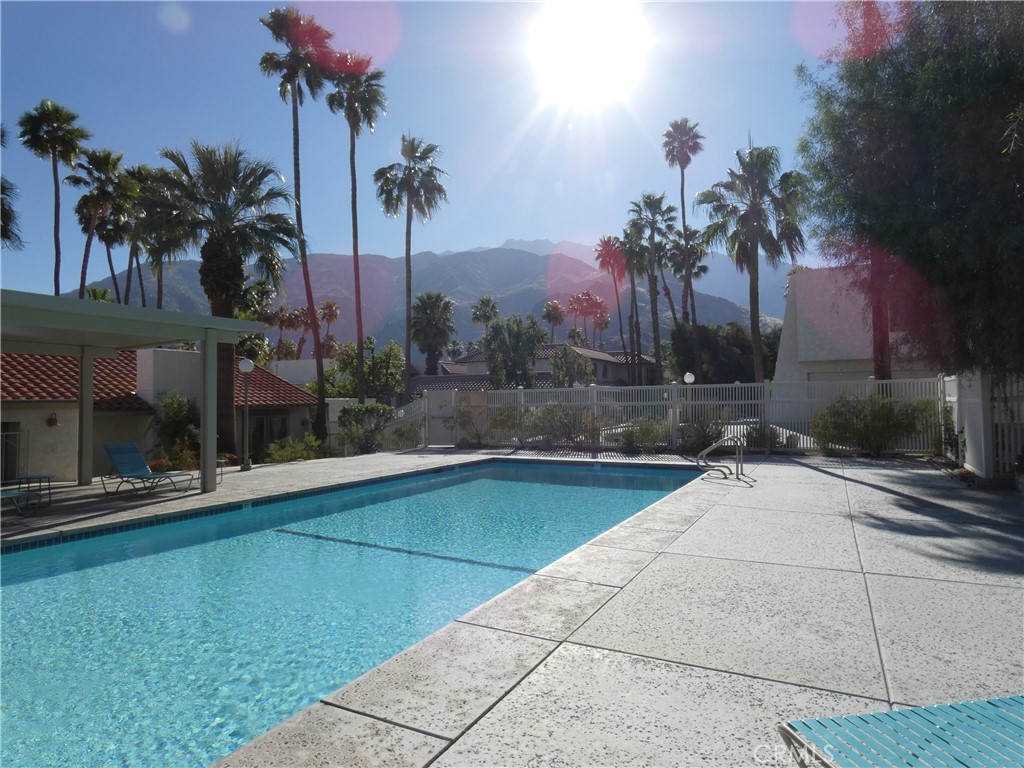 334 West Santa Elena Road Palm Springs, CA 92262 - Photo 36 of 45 a view of a backyard