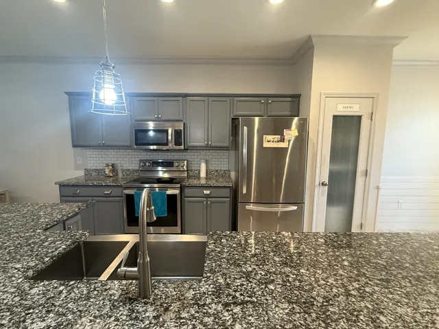 a workspace with furniture and window