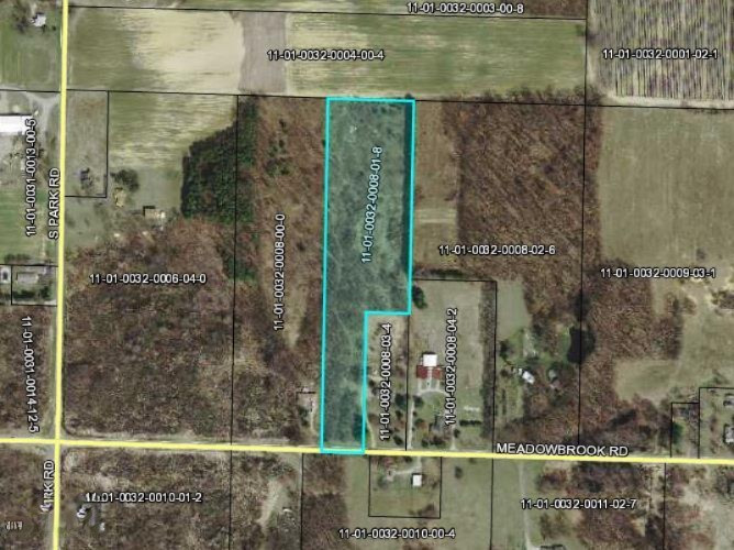5861 Meadowbrook Road Benton Harbor, MI 49022 - Photo 8 of 9 5861 Meadowbrook aerial map