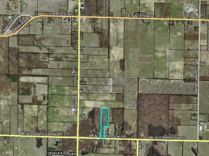 5861 Meadowbrook Road Benton Harbor, MI 49022 - Photo 9 of 9 5861 Meadowbrook aerial map 2