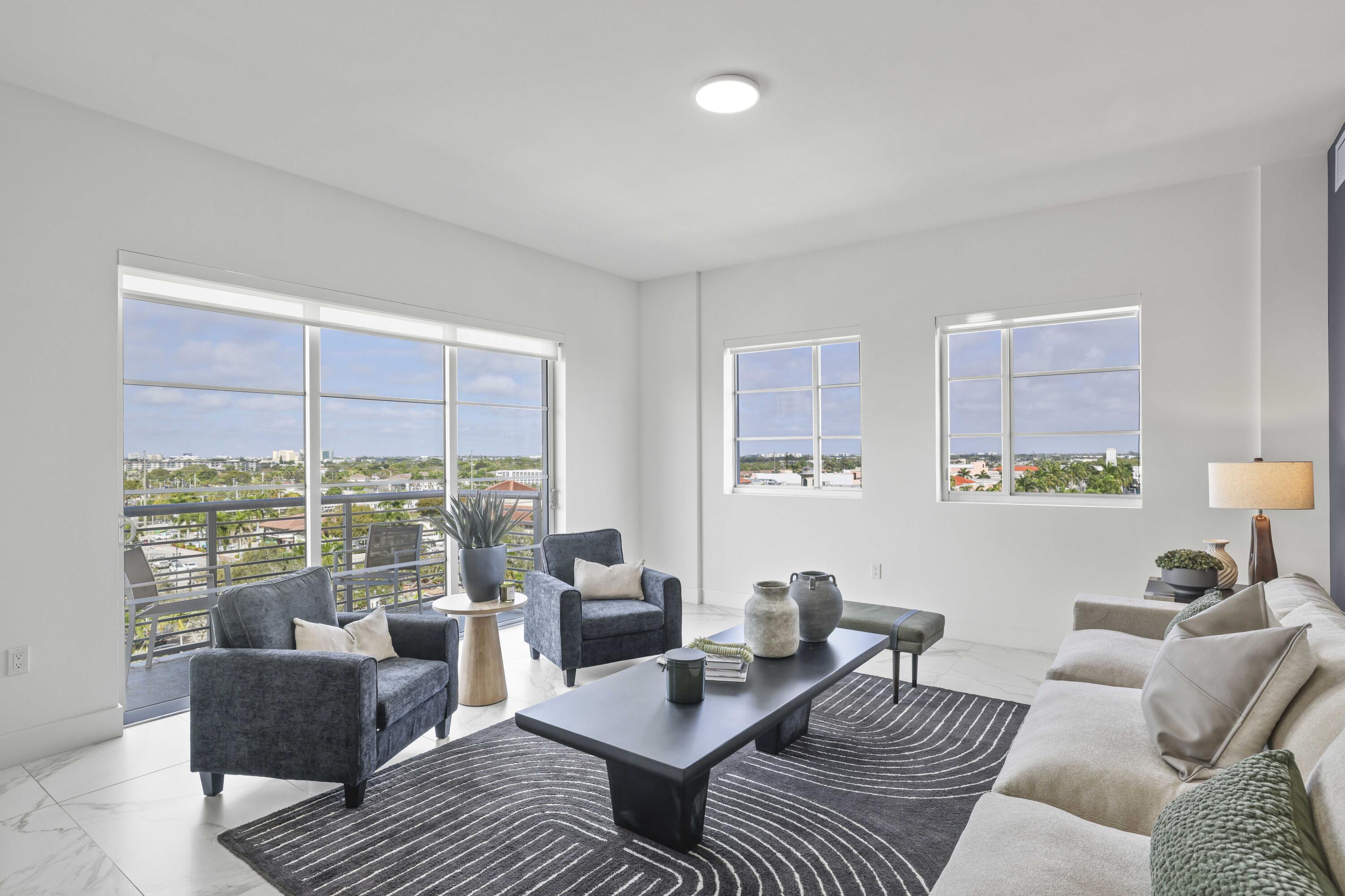 155 East Boca Raton Road, Unit 823 Boca Raton, FL 33432 - Photo 5 of 48 Unit 823 - 13 Living room