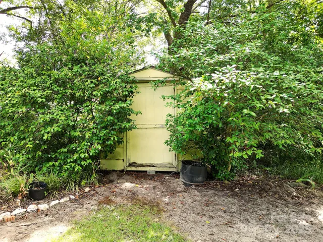 a view of outdoor space with garden