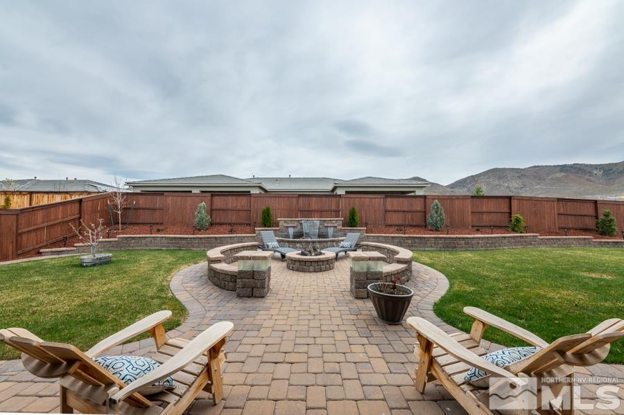 9898 Firefoot Lane Reno, NV 89521 - Photo 32 of 40 a view of an outdoor sitting space