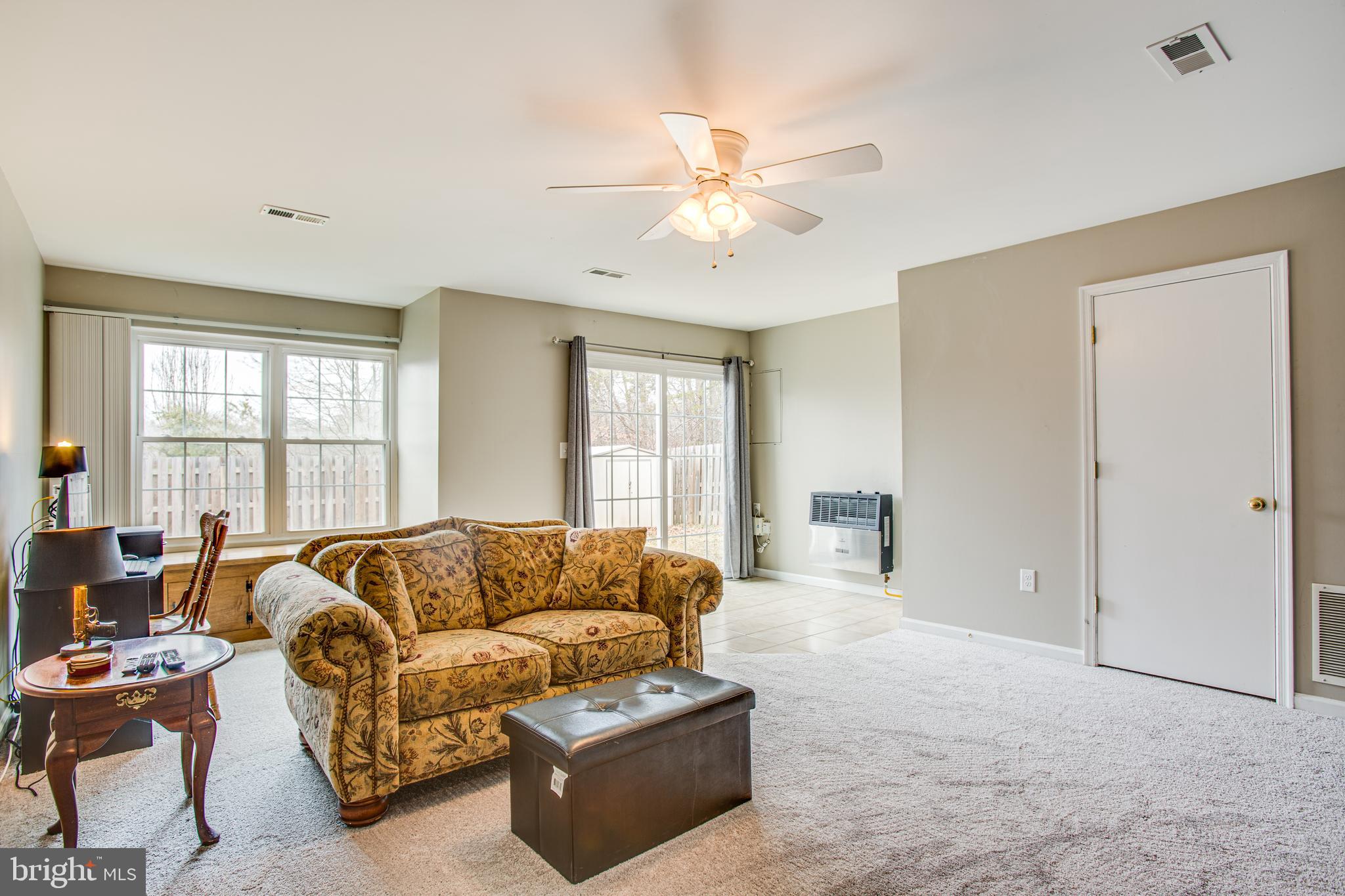 300 Windsor Ridge Court Fredericksburg, VA 22405 - Photo 20 of 35 Spacious LL rec room - newer carpet + fan w/light!