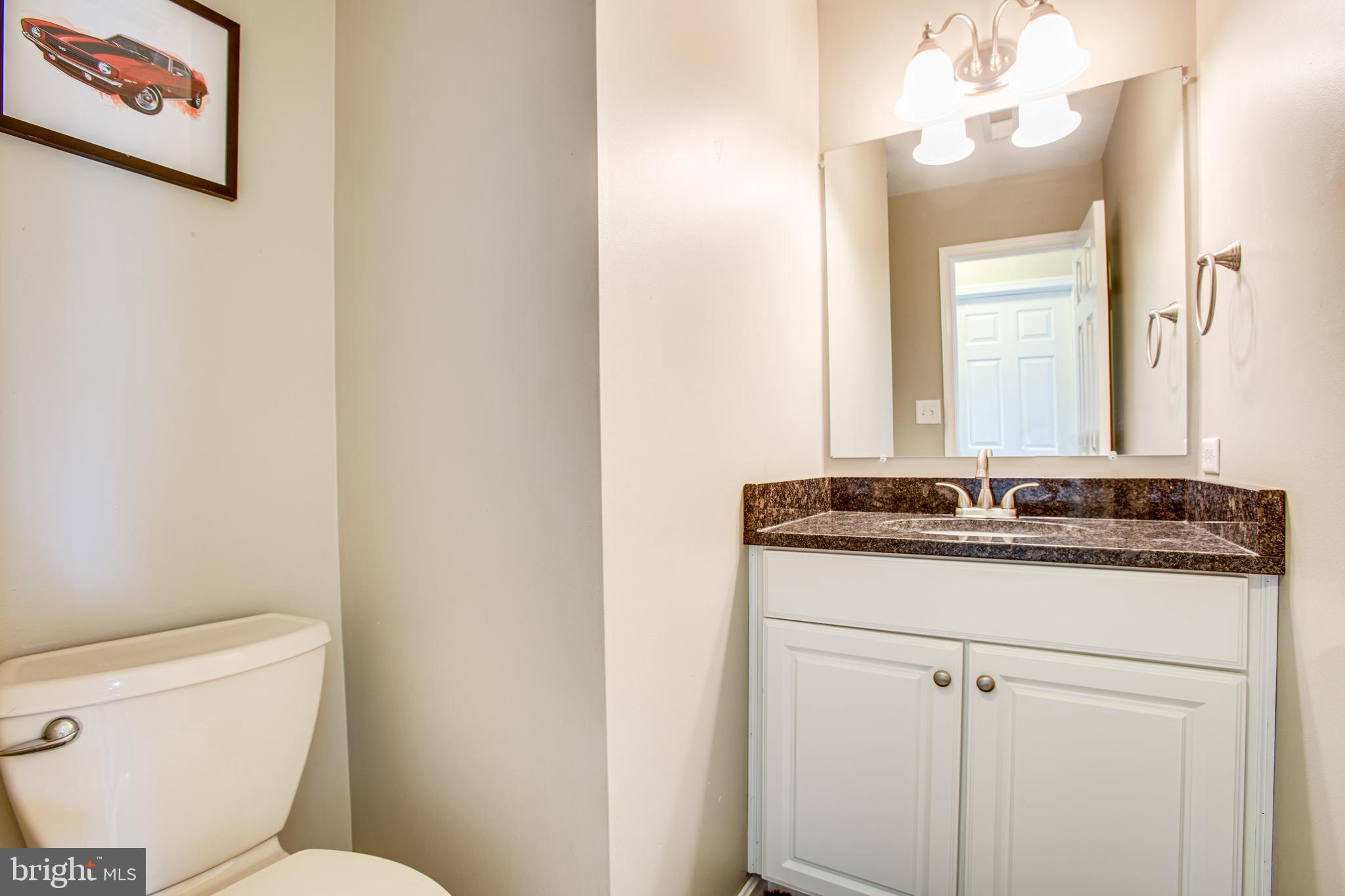 300 Windsor Ridge Court Fredericksburg, VA 22405 - Photo 29 of 35 Main level half bath - tile flooring & granite!