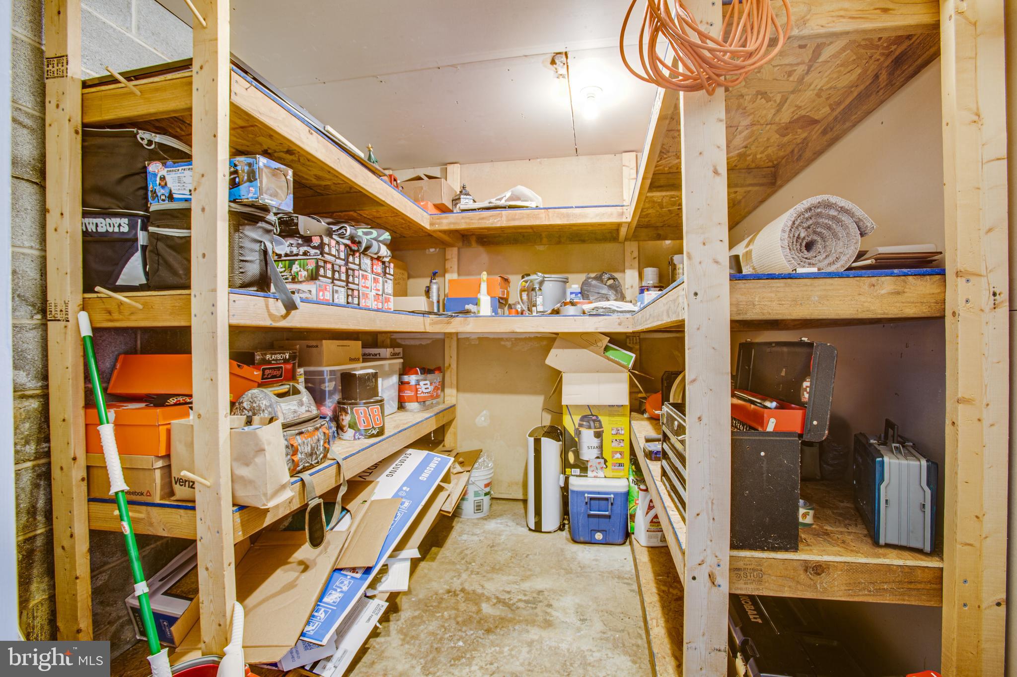 300 Windsor Ridge Court Fredericksburg, VA 22405 - Photo 35 of 35 Spacious storage room in lower level!