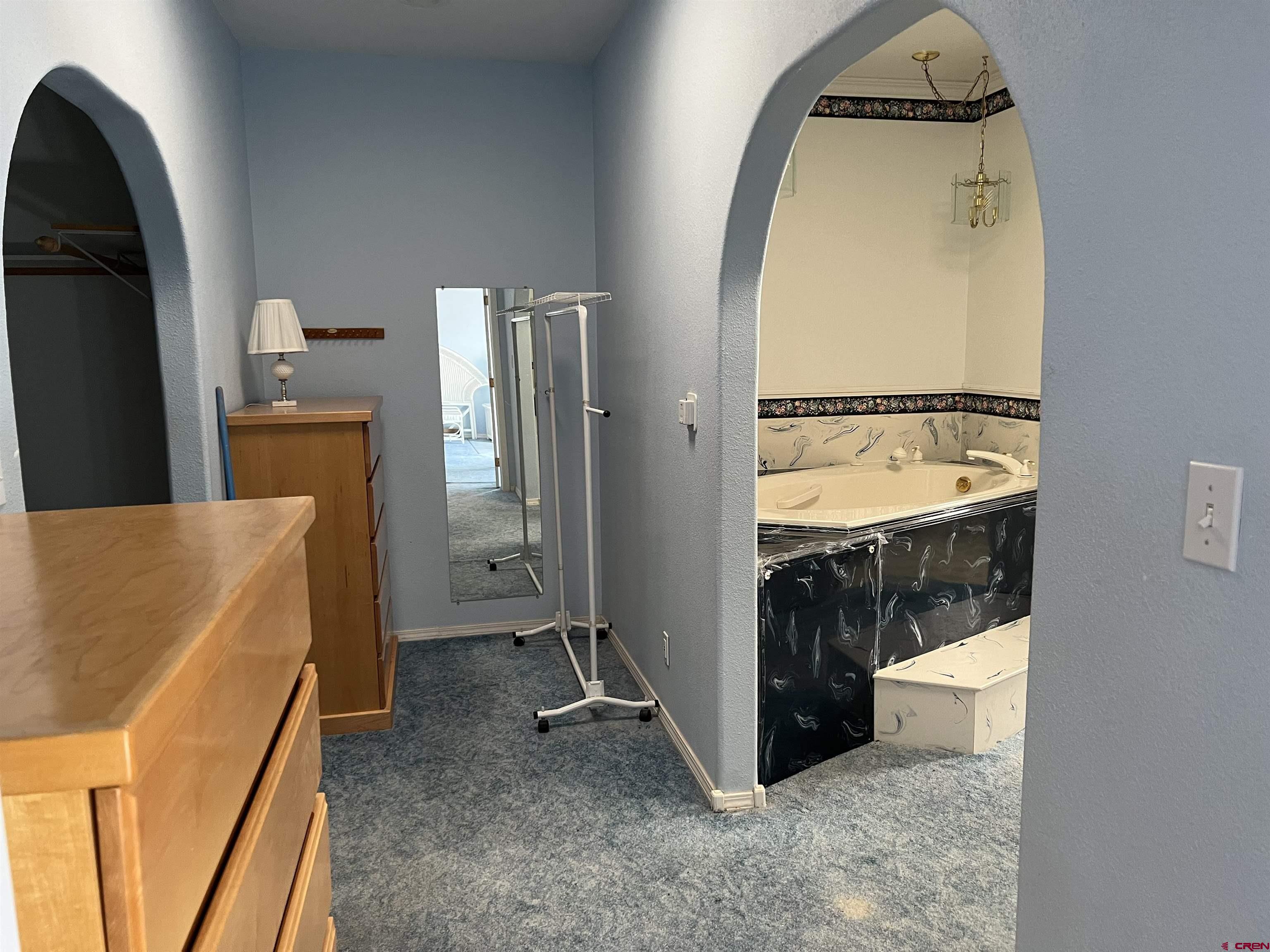 26096 Paintbrush Road Cedaredge, CO 81413 - Photo 20 of 29 a bathroom with a sink and a mirror