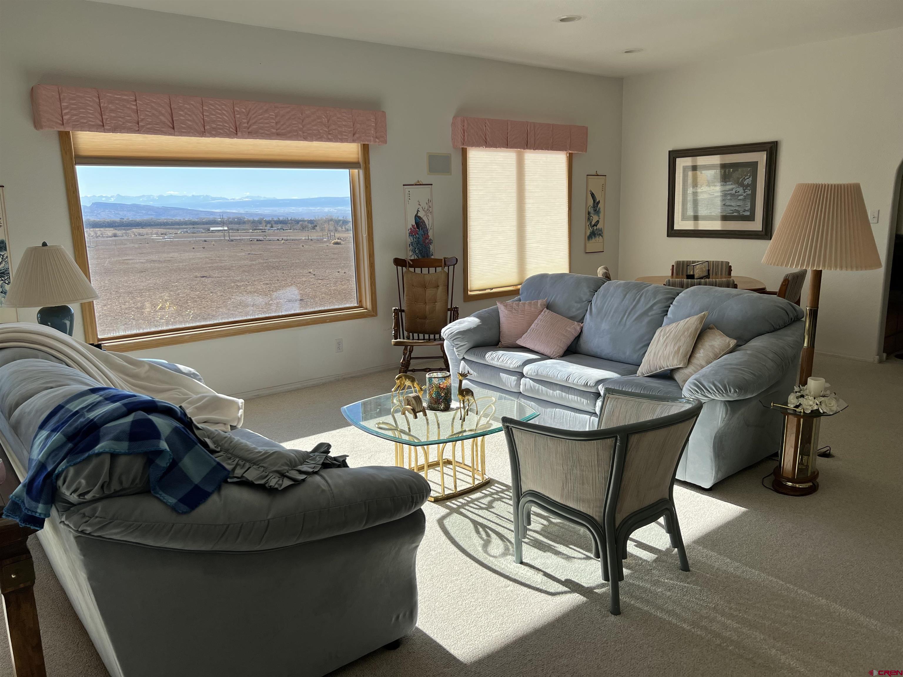 26096 Paintbrush Road Cedaredge, CO 81413 - Photo 8 of 29 a living room with furniture and a window