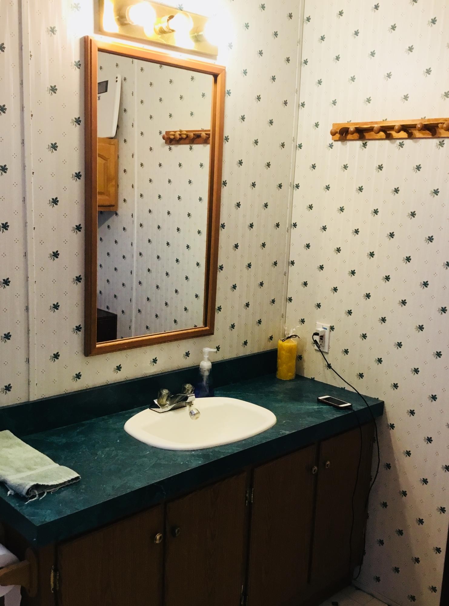 913 Rabbit Ranch Lane, Unit 23 Decatur, TN 37322 - Photo 30 of 32 a bathroom with a sink shower and a mirror