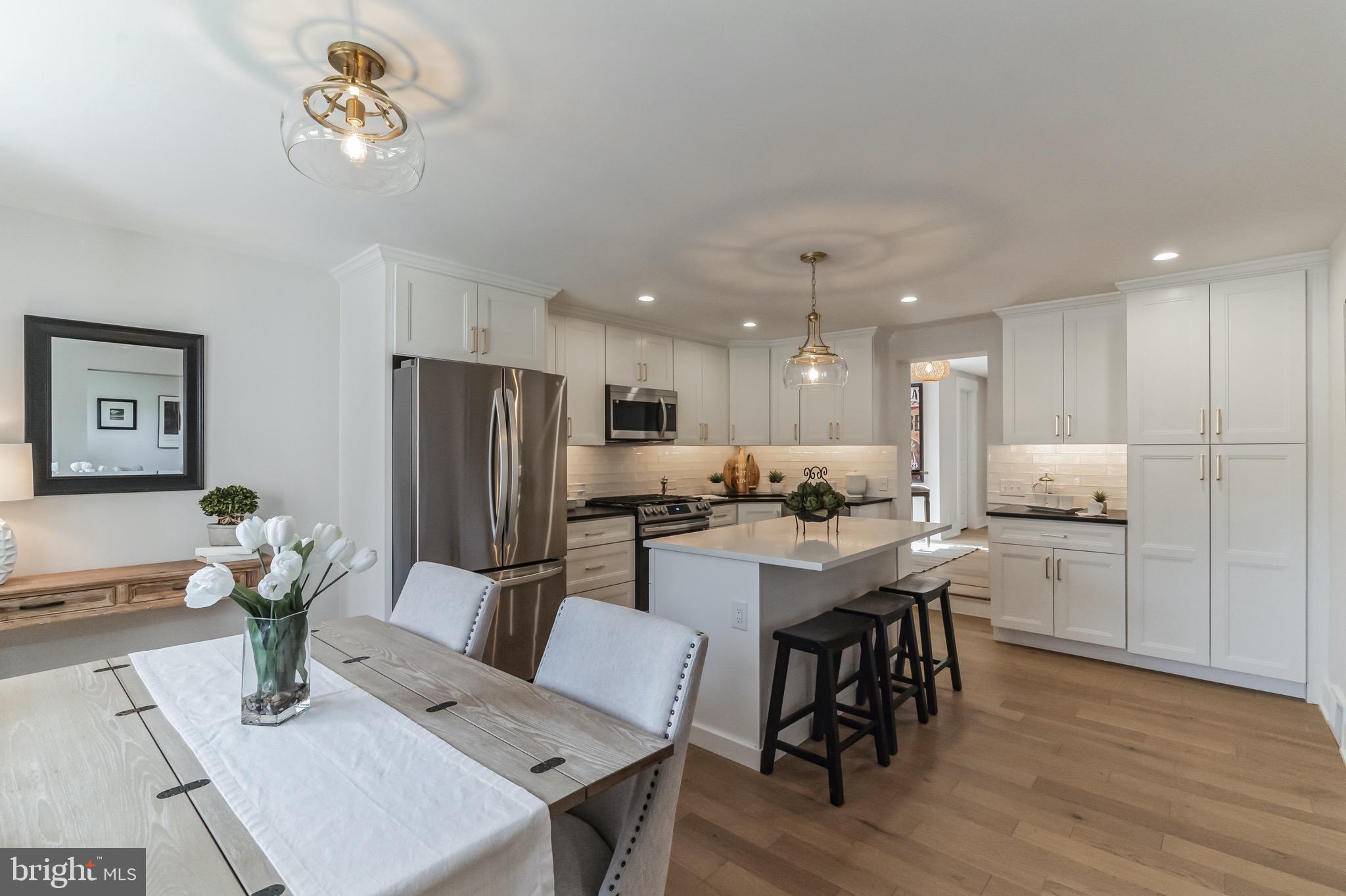 216 Gibbons Road Springfield, PA 19064 - Photo 14 of 39 Dining area into kitchen