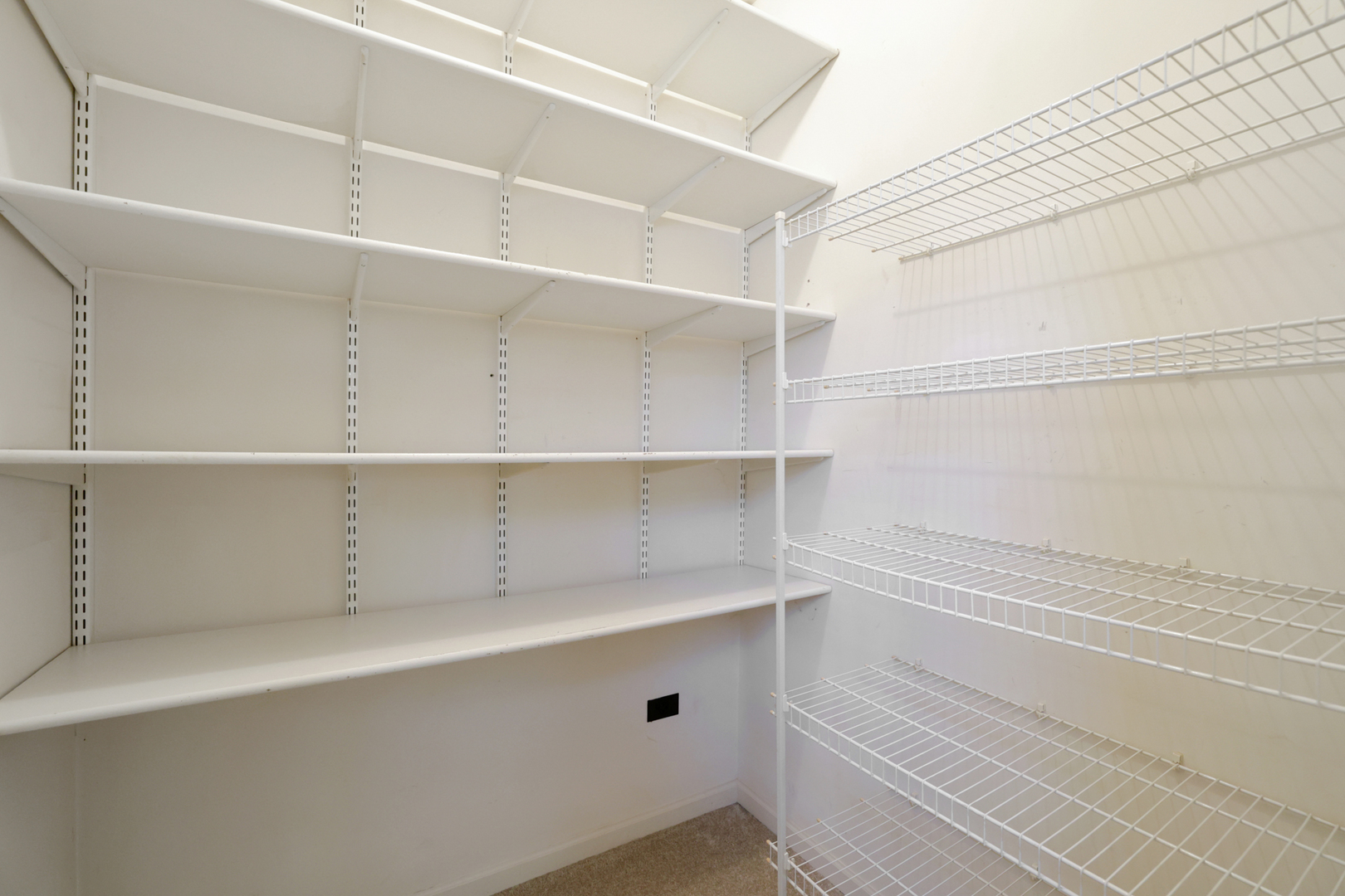 13767 Guilford Road Huntley, IL 60142 - Photo 27 of 34 a view of walk in closet with empty racks