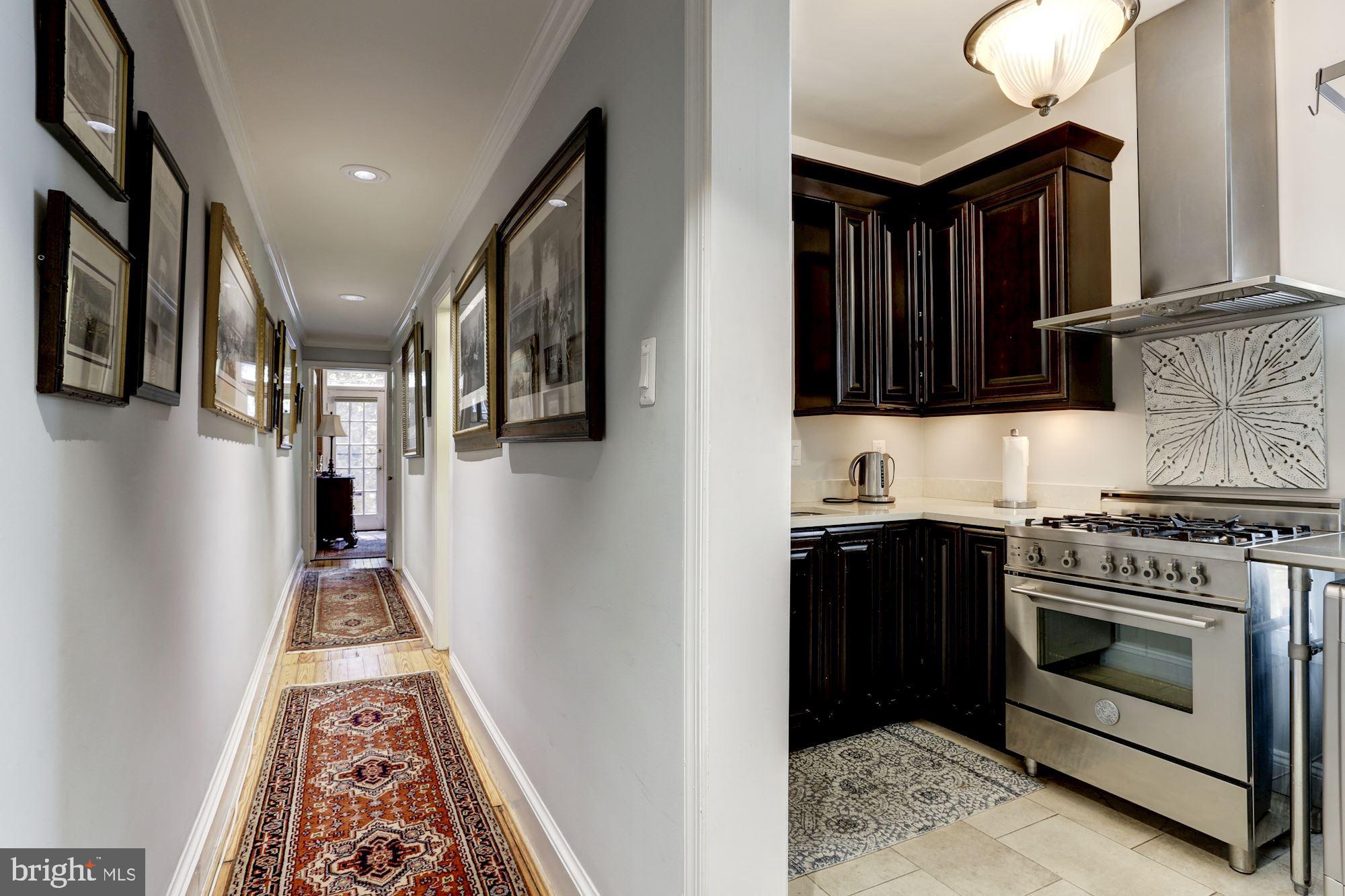 3042 R Street Northwest, Unit 1/2 Washington, DC 20007 - Photo 15 of 51 Gallery hallway
