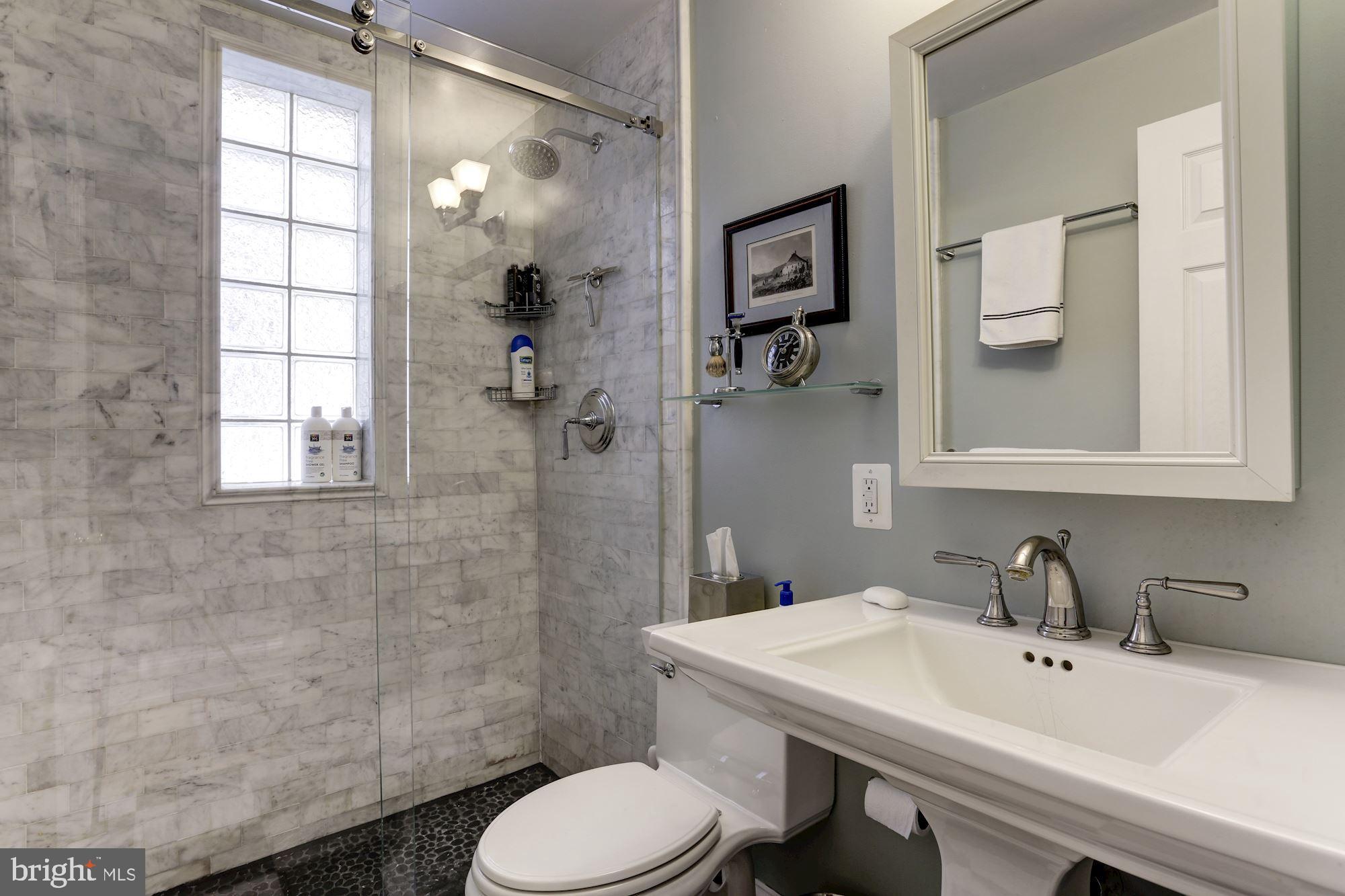 3042 R Street Northwest, Unit 1/2 Washington, DC 20007 - Photo 28 of 51 Updated bathroom