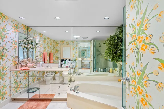 a view of living room with furniture and garden