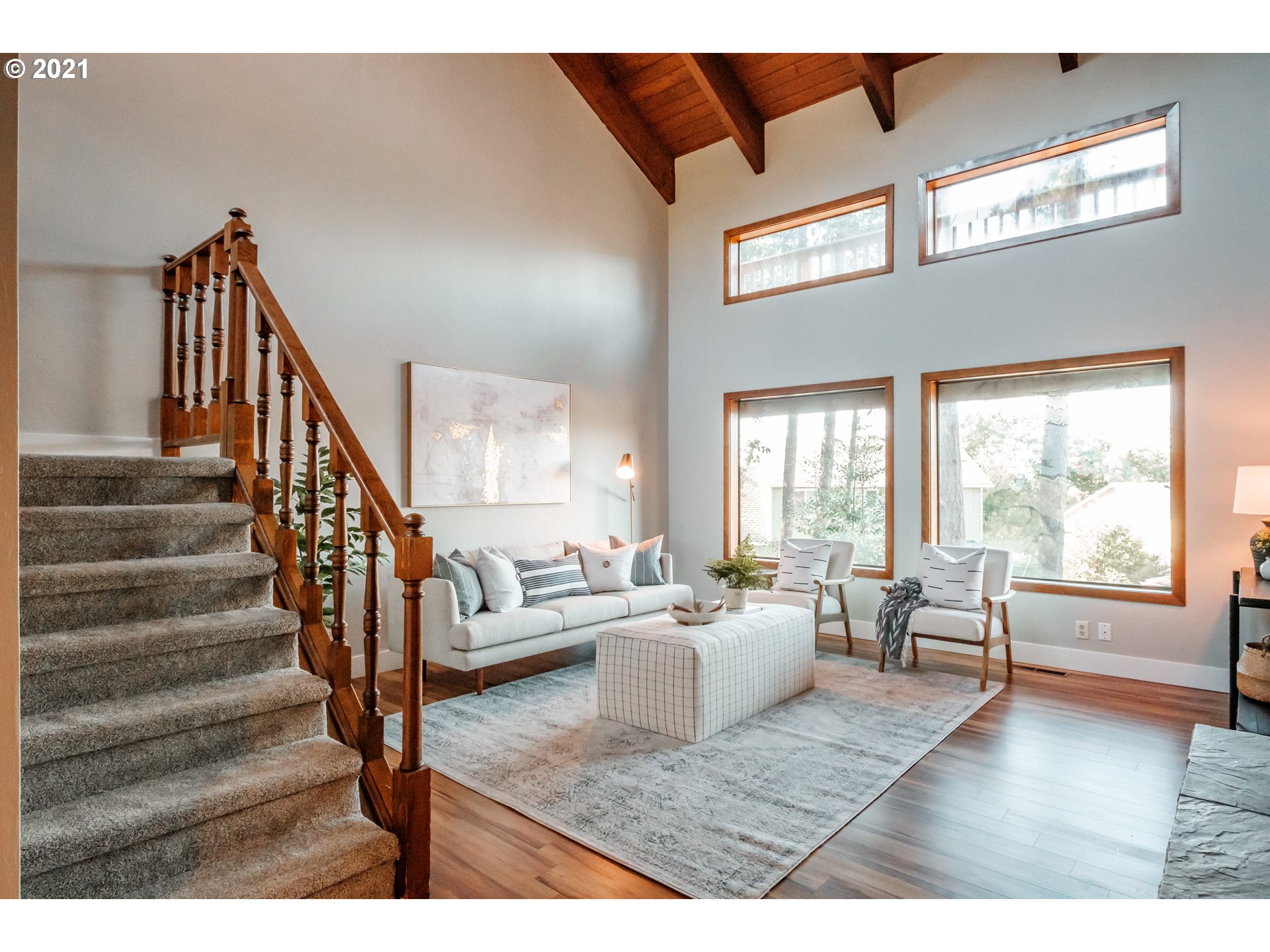 7249 Daisy Street Springfield, OR 97478 - Photo 22 of 32 a living room with furniture and a large window