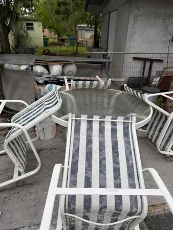 a view of balcony and patio