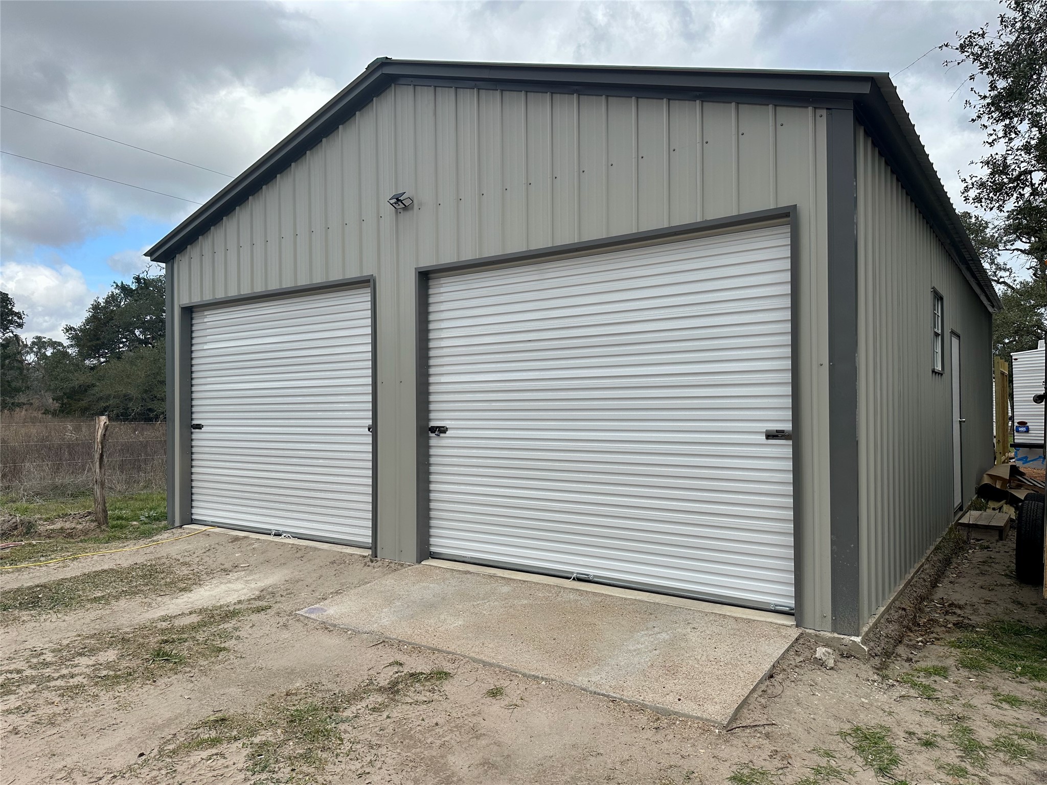 705 Fm 154 Street South Muldoon, TX 78949 - Photo 11 of 18 View of garage