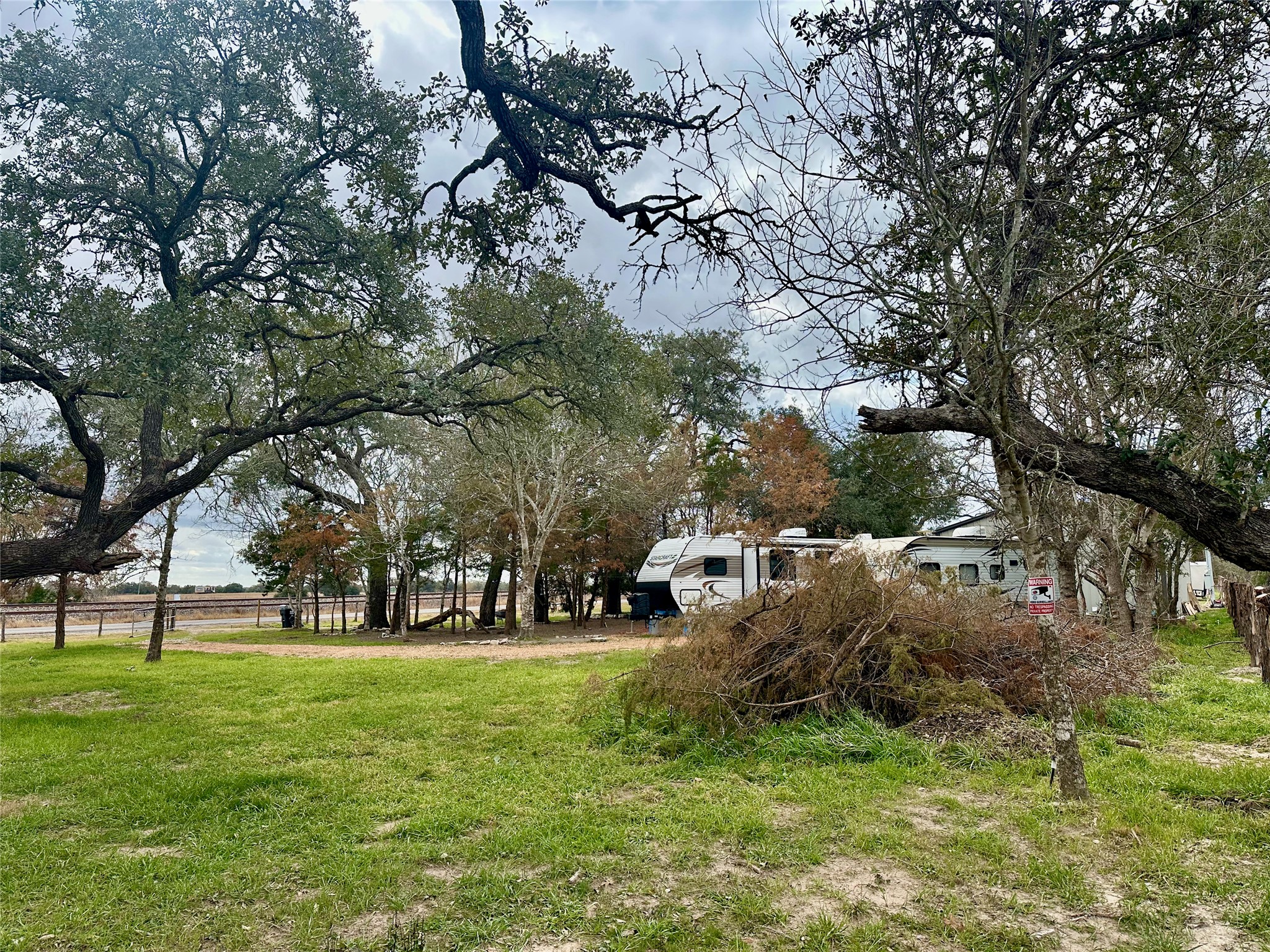 705 Fm 154 Street South Muldoon, TX 78949 - Photo 16 of 18 View of yard